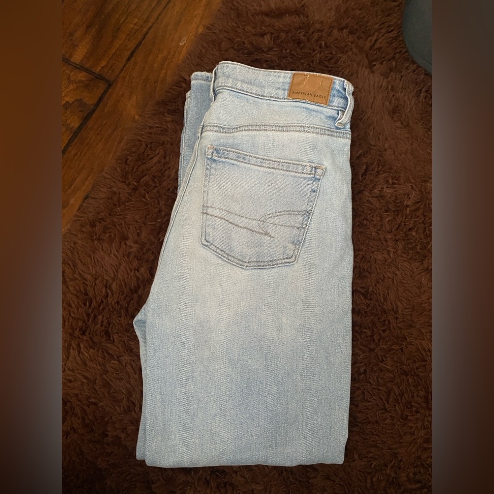American Eagle Outfitters Men's Light Blue Jeans